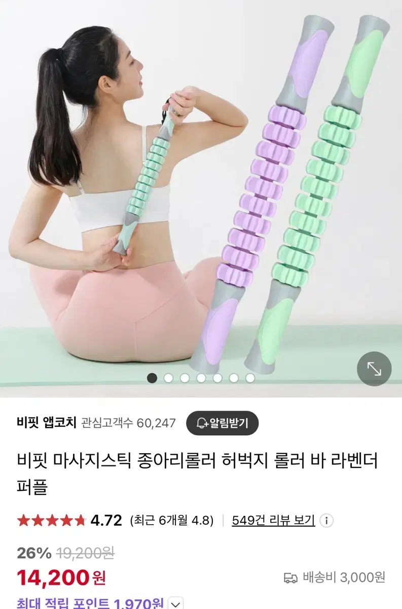 비핏 마사지스틱